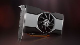 AMD Radeon RX 6600 XT mockup