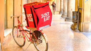 Just Eat delivery bike