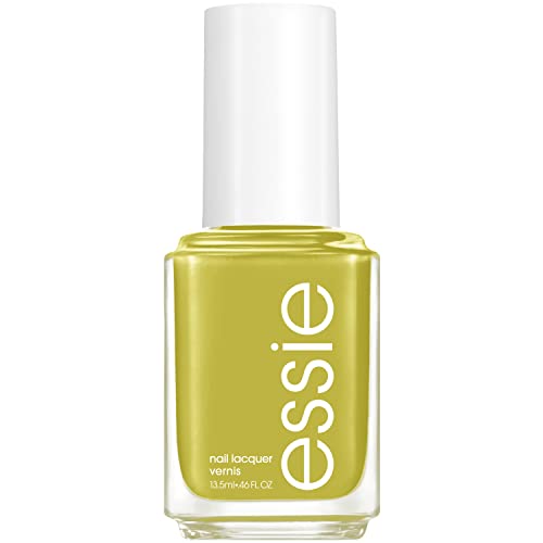 Essie Nail Polish, Salon-Quality Vivid Lime Green Nail Polish, Vegan, Piece of Work, 0.46 Fl Oz