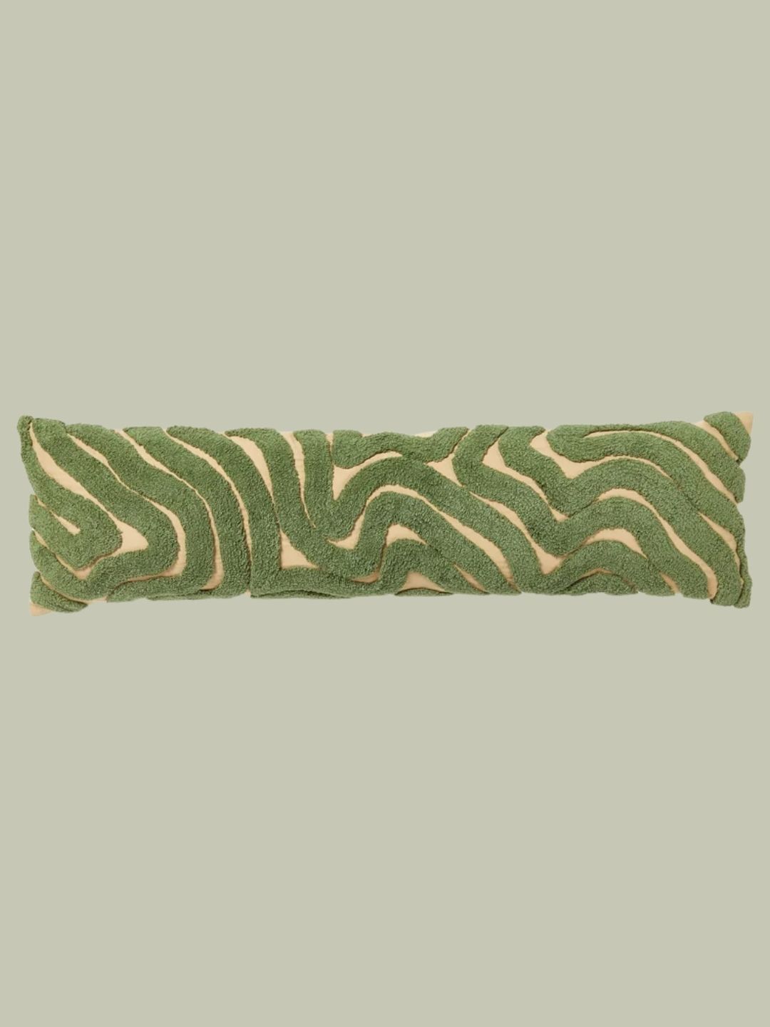 Westwing Collection, Cushion Cover Mareva With Tufted Wavy Pattern