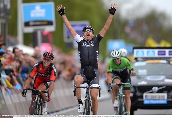 Fabian Cancellara showed he is a better sprinter than most think