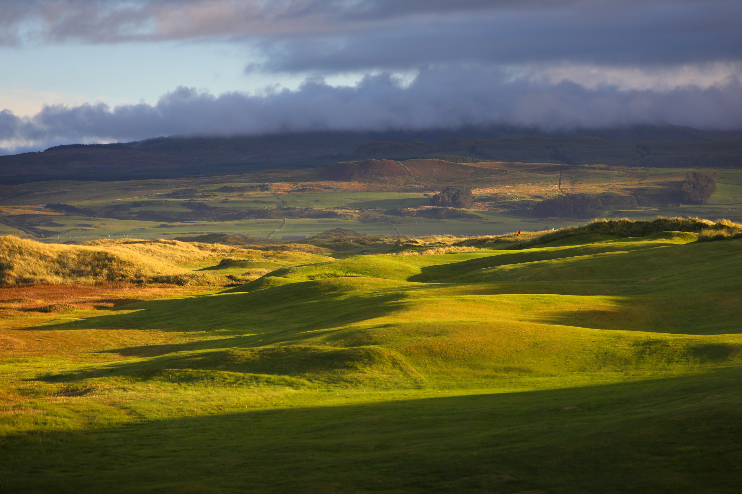 The 13th hole at Machrihanish Dunes