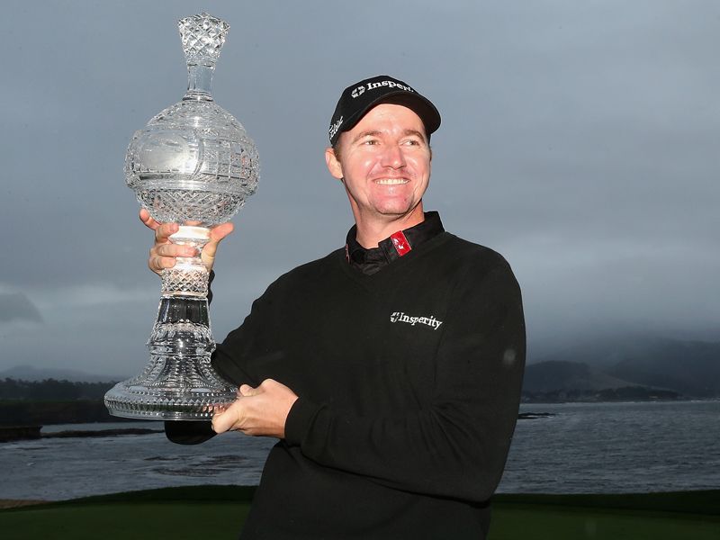 Jimmy Walker defends AT&amp;T Pebble Beach Pro-Am