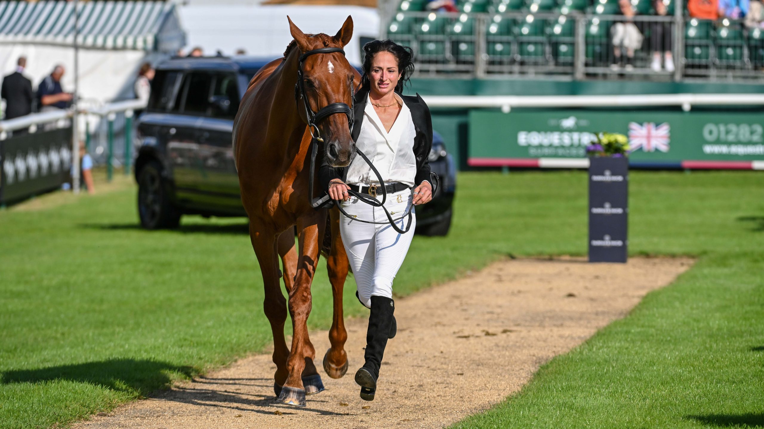 Burghley Horse Trials trot-up photos: Jennie Saville