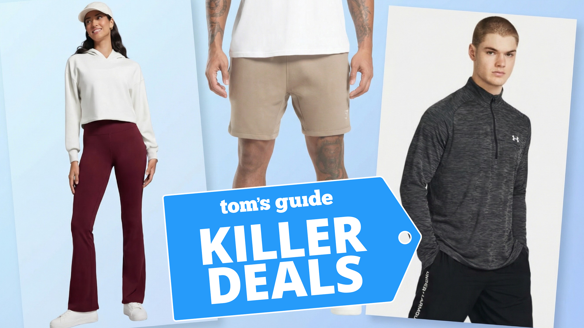 Collage of apparel on sale