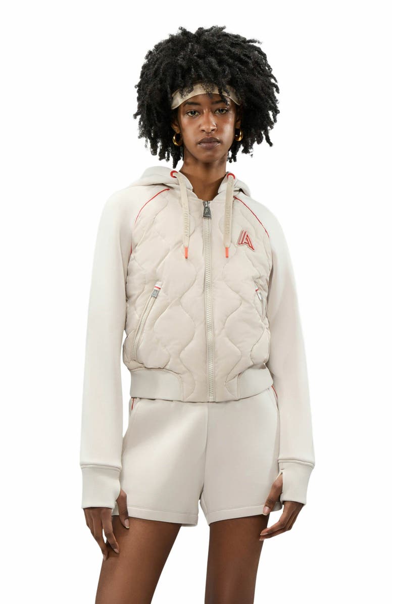 Women's Sorlin Hybrid Insulated Bomber Jacket With Removable Hood