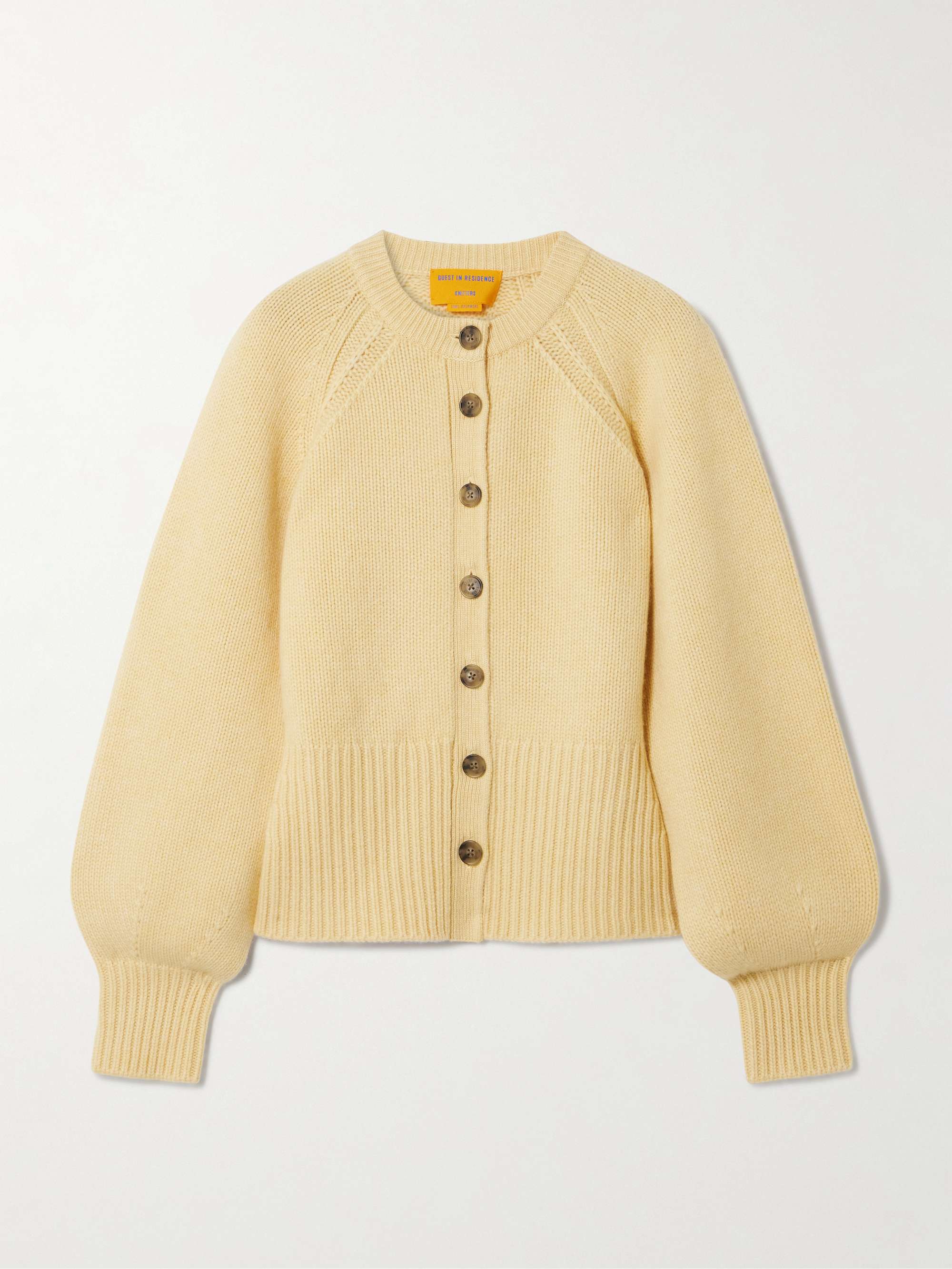 Sculpted Cashmere Cardigan