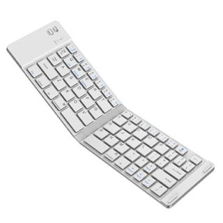 A product shot of the IKOS folding ipad keyboard