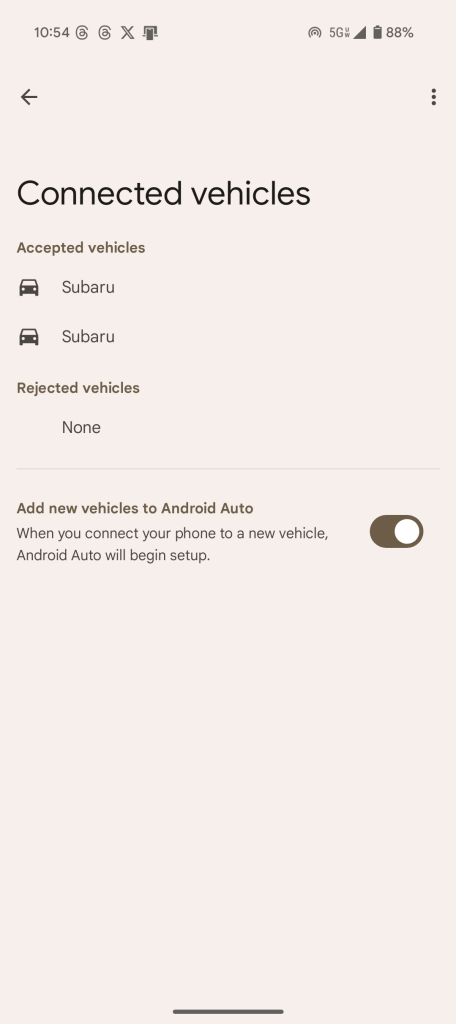 more vehicle type support hinted at in Android Auto's latest update