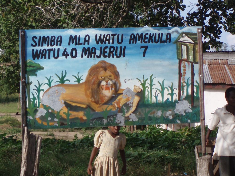 Lion attacks, Tanzania