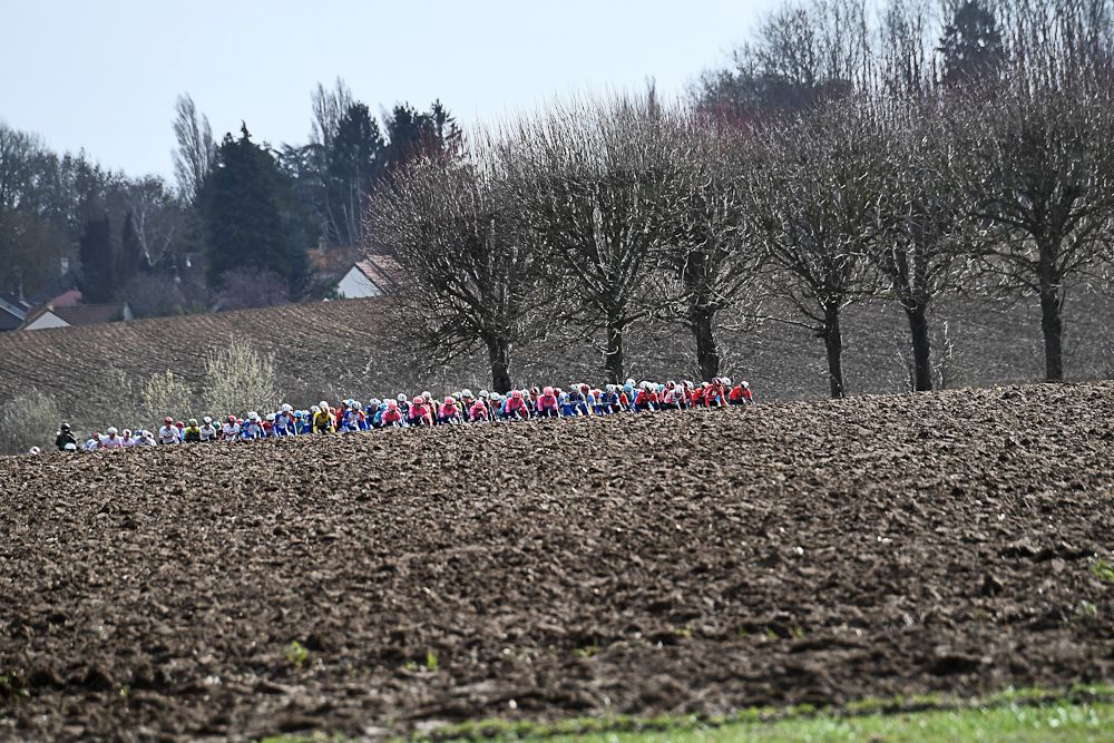 Scenery along the route of stage 1 at Paris-Nice