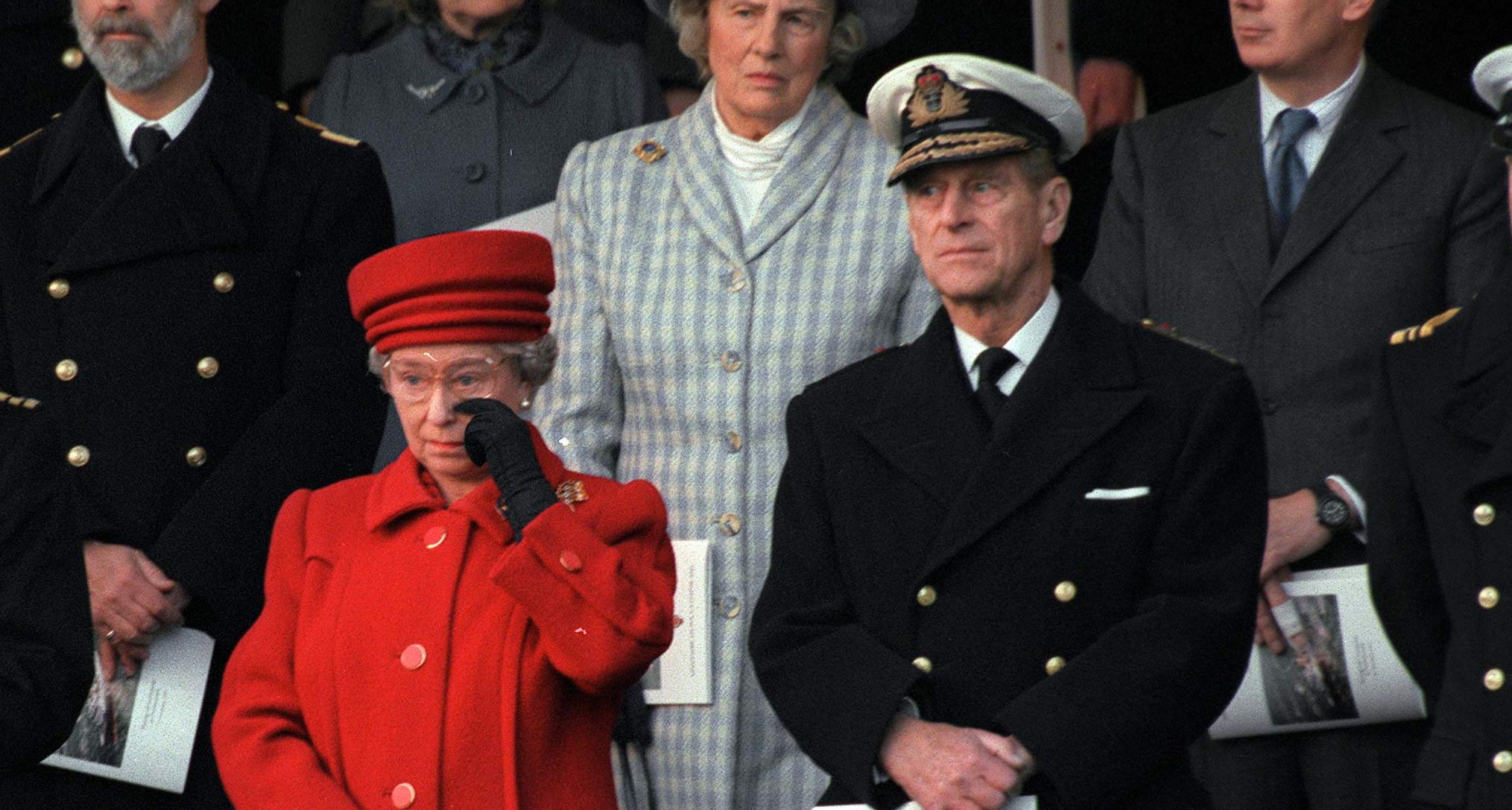 Prince Philip Told Royal Author That Queen Elizabeth's Famous Public Crying Moment Actually Didn't Happen