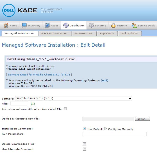 Dell Kace Management Appliance – KRKRB