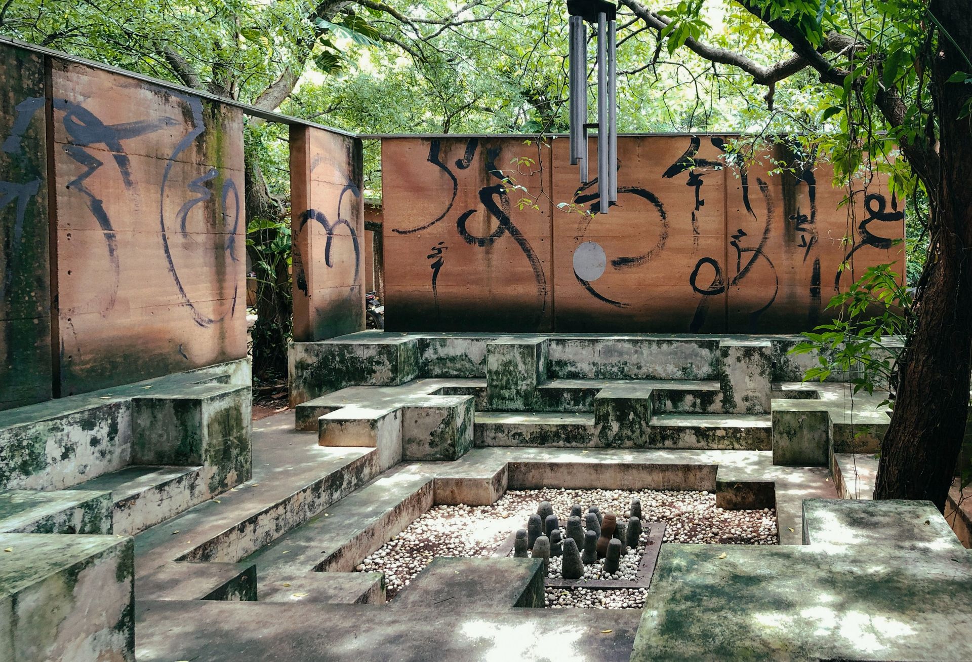 architecture in Auroville