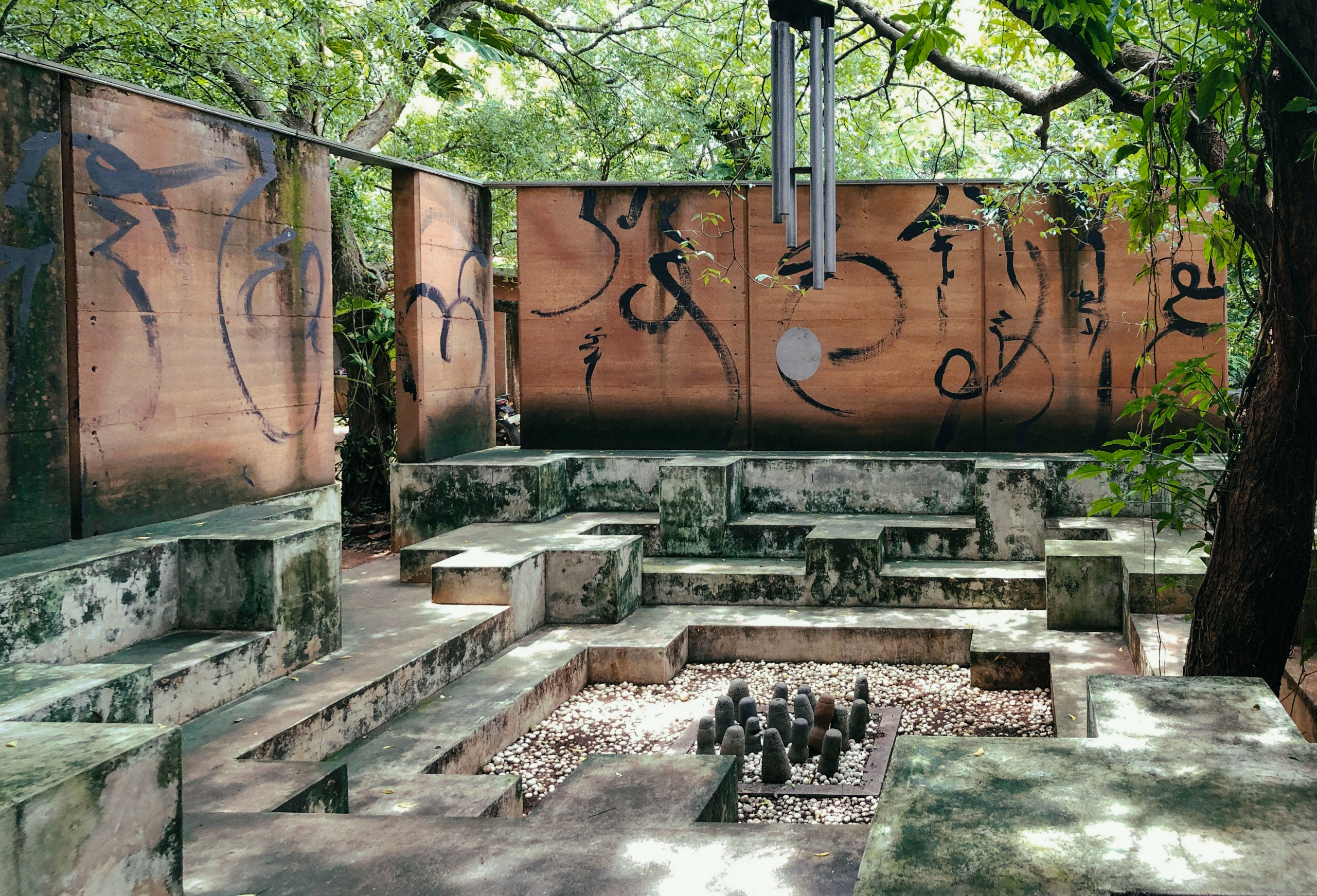 architecture in Auroville
