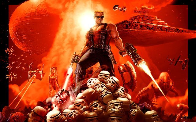 Duke Forces, the mod combining Star Wars and Duke Nukem, has been updated