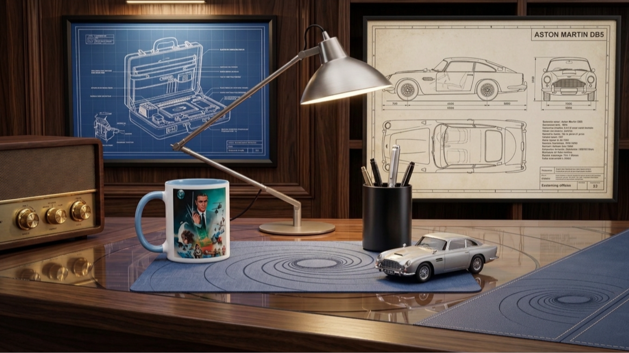 For your desk only: I requisitioned 24 James Bond home office upgrades from screen-accurate replicas to fun desk gadgets to channel your inner 007