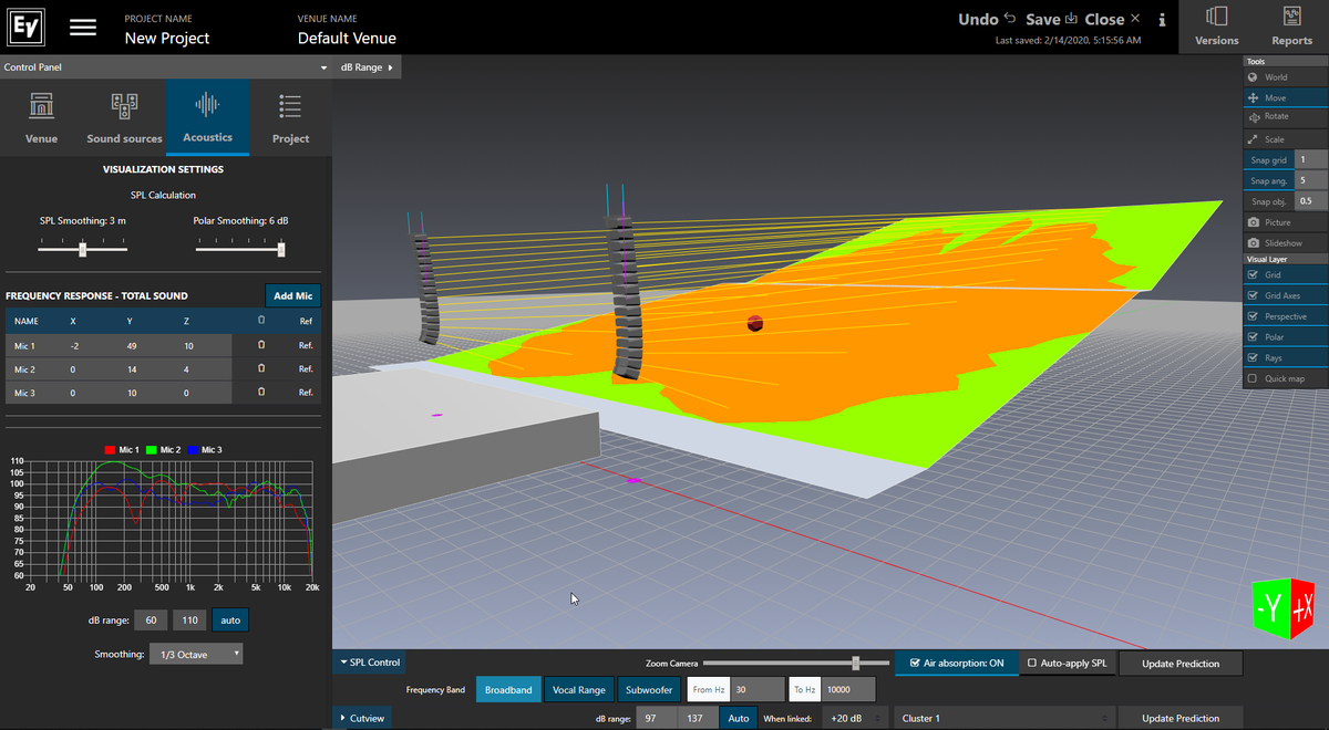 Electro-Voice Preview Software