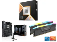 AMD Ryzen 7 9800X3D, Asus TUF Gaming X870e-Plus Wifi7, Corsair Vengeance 32GB