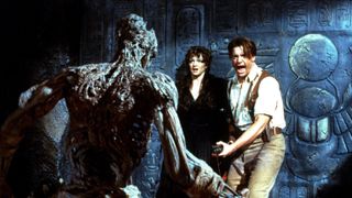 Rachel Weisz and Brendan Fraser in The Mummy