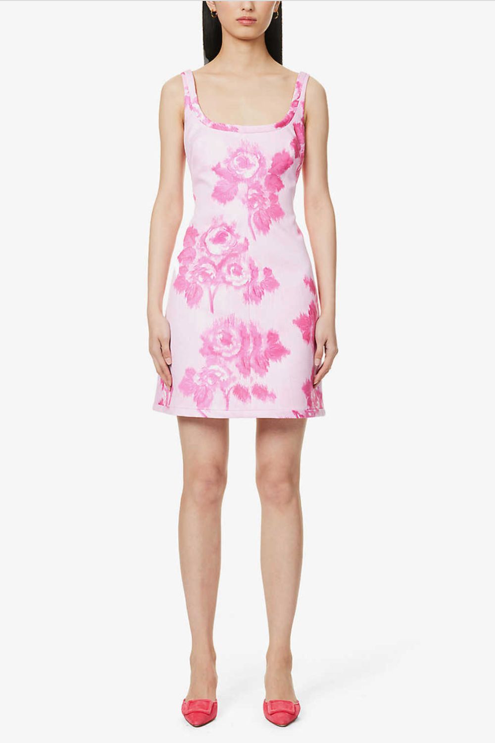 Best Floral Dresses: Emilia Wickstead Tillie floral-print woven mini dress