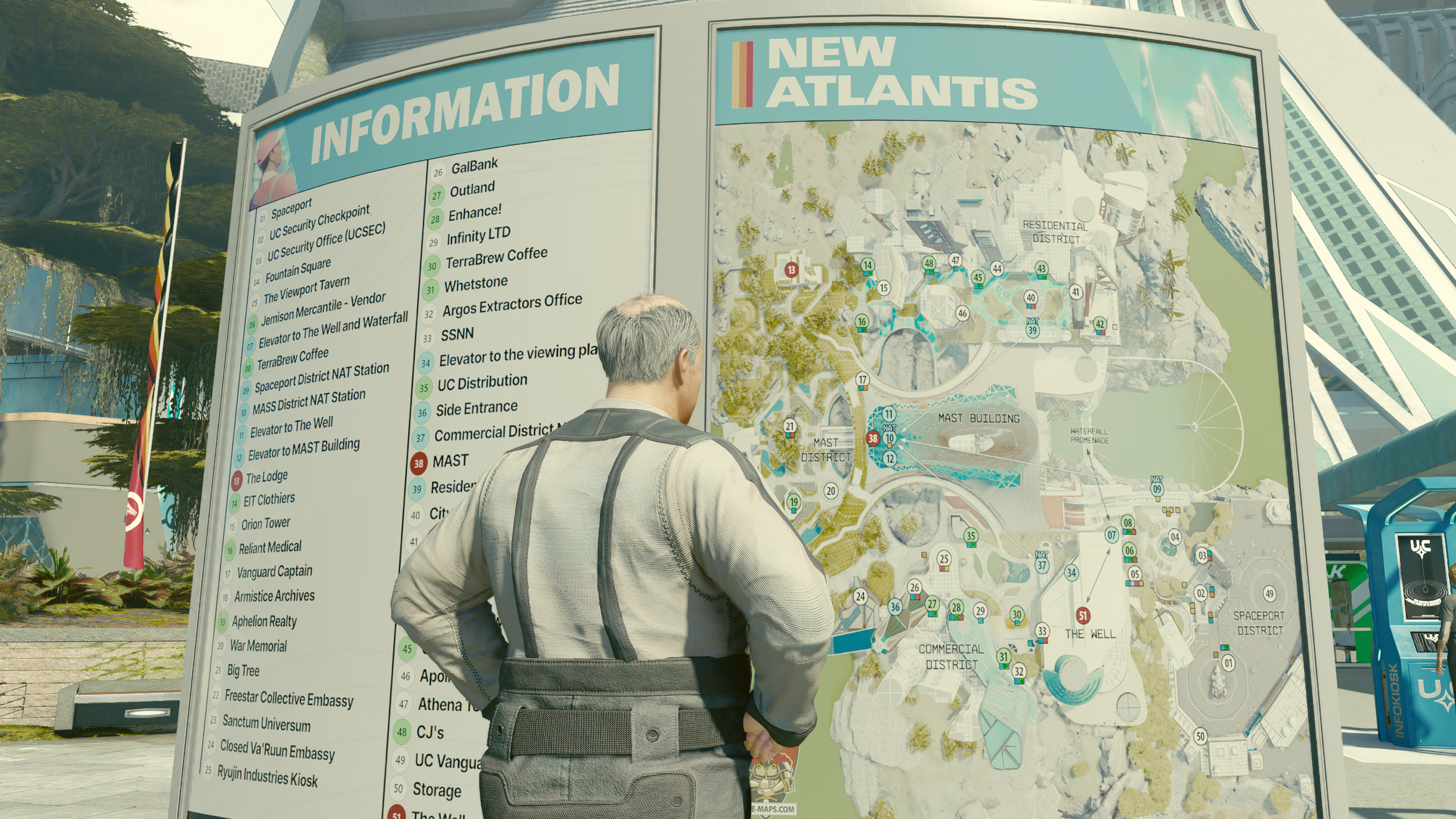  Starfield hero adds New Atlantis map to New Atlantis 
