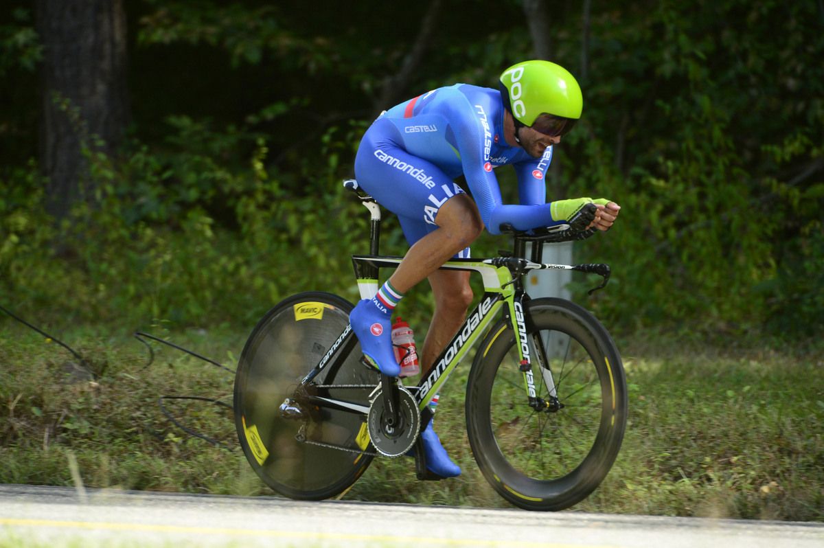 Moreno Moser (Italy) rode to tenth place