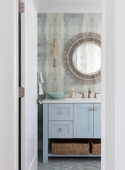 How to Paint Bathroom Cabinets for an Easy Vanity Upgrade