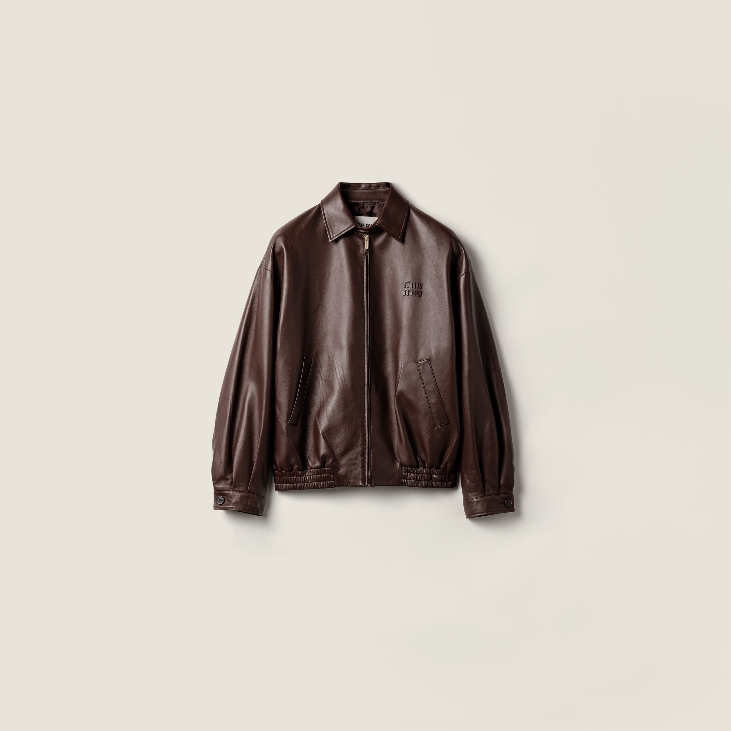 Nappa Leather Blouson Jacket