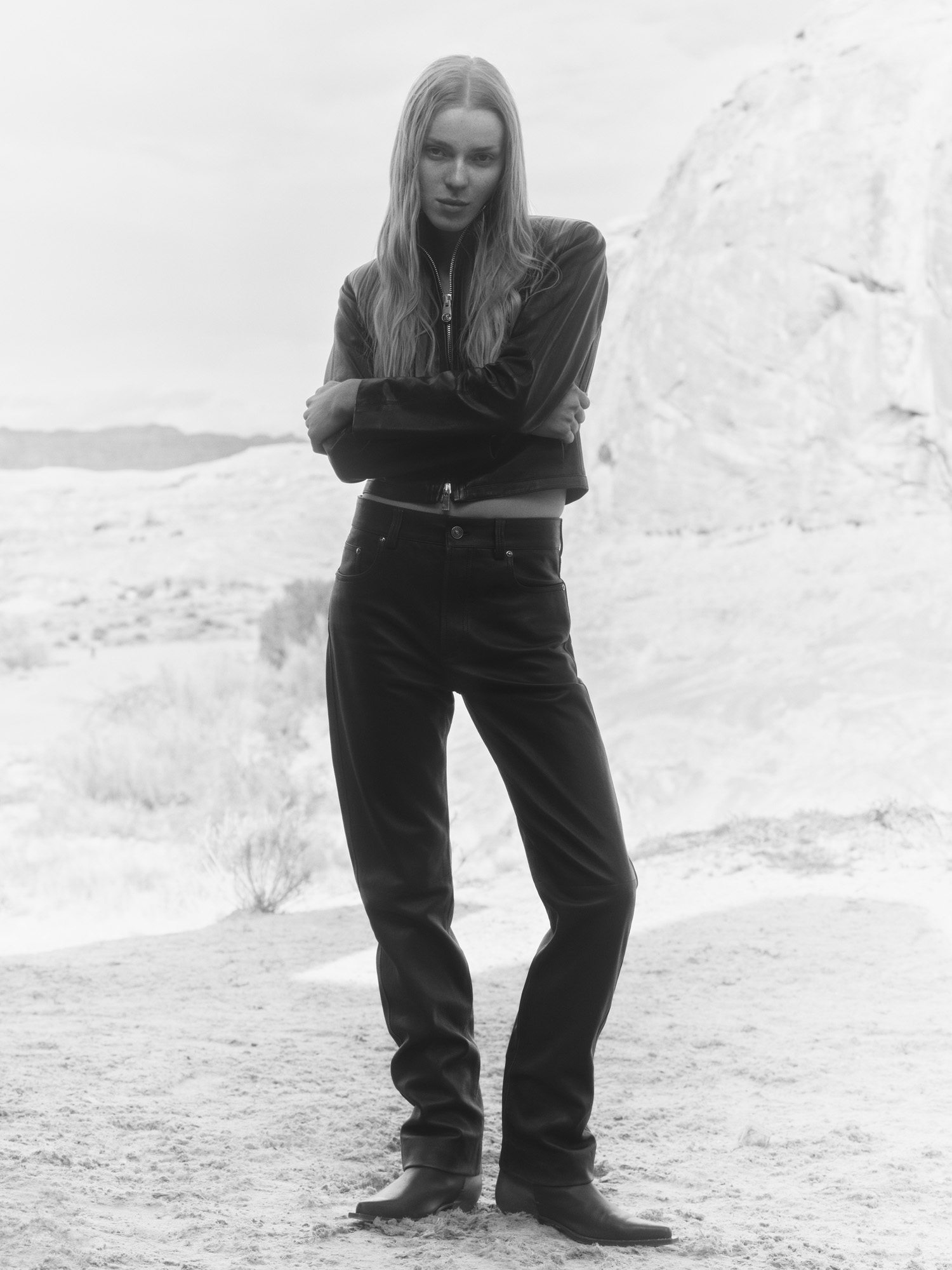Travel Issue SS26 cover shoot Colin Jones in Utah by Geordie Wood