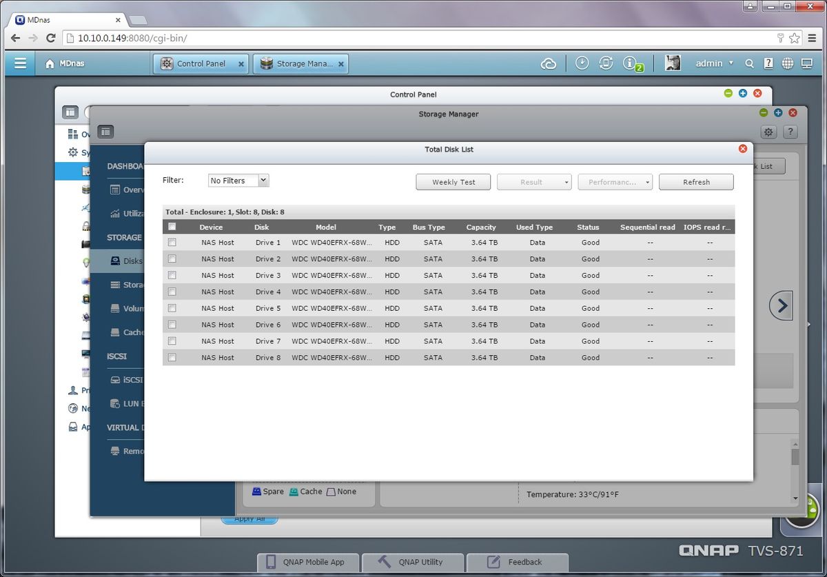 Qnap Tvs 871 Ui 7