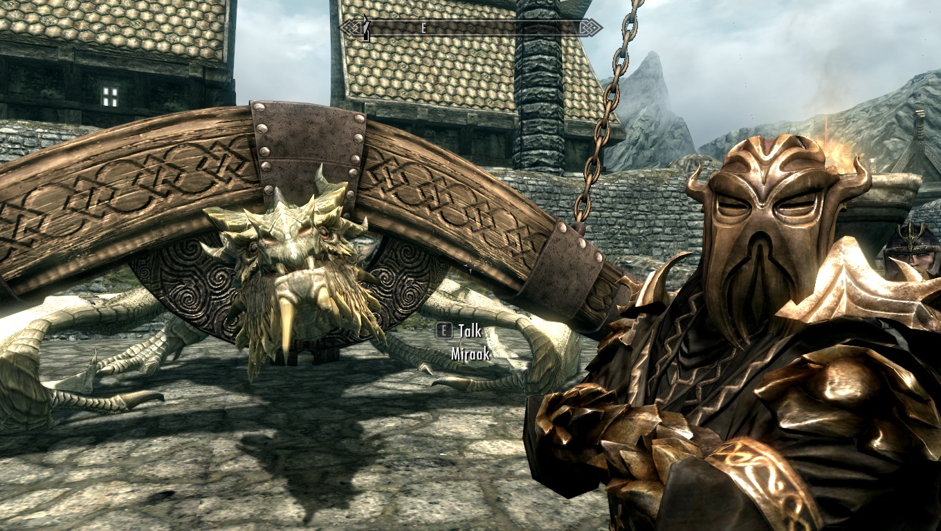 skyrim become a guard mod