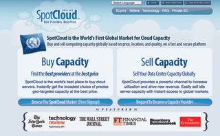 SpotCloud is like a big market place for hosting companies to resell their excess capacity as cloud instances