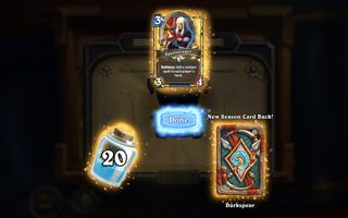 Typical rewards for reaching rank 20.