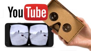 YouTube's app has been updated to support virtual reality.