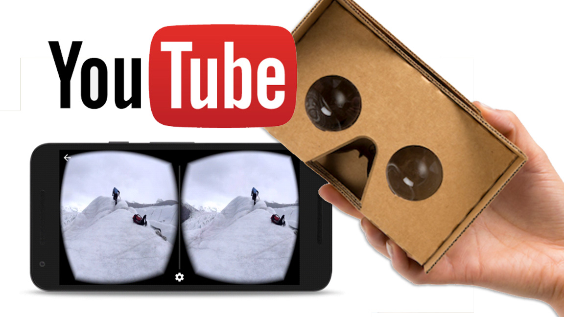 YouTube&#039;s app has been updated to support virtual reality.