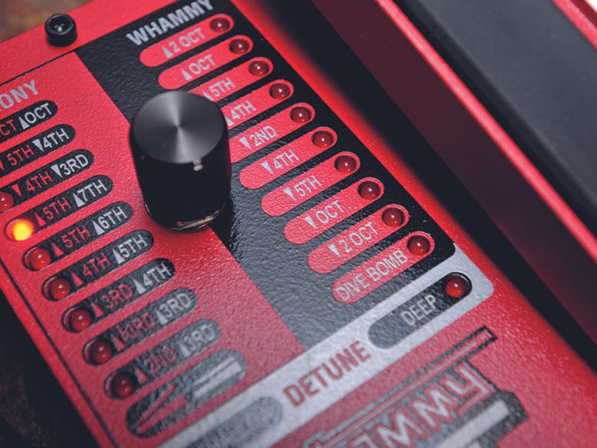The harmony and whammy effects are as effective and ferocious as ever.