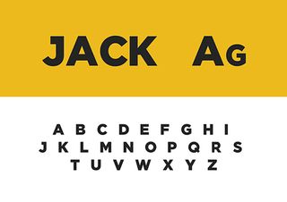 Jack font