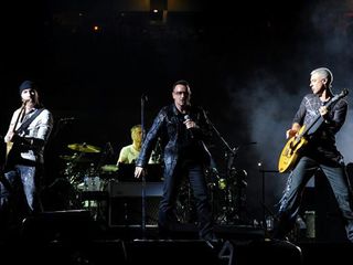 According to U2, they're going to stay in your faces