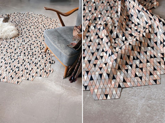 wooden rugs