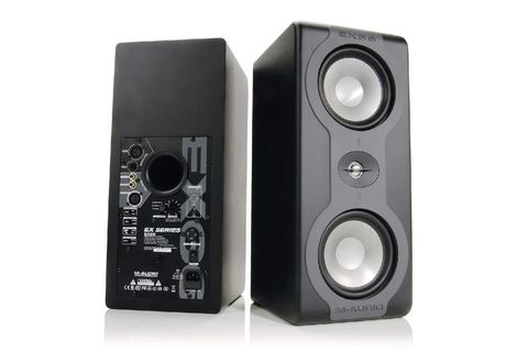 M-Audio's EX66 monitors: reassuringly weighty!
