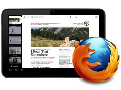 Mozilla showcases Firefox for Honeycomb tablets