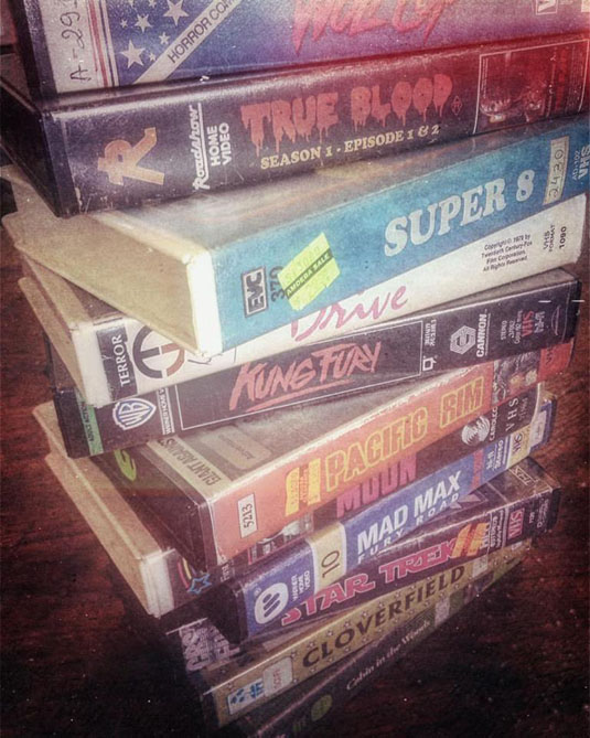 Remember the good old days of getting moaned at for having a stack like this next to the telly?