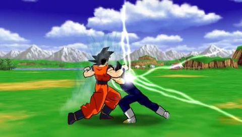 dragon ball z psp shin budokai