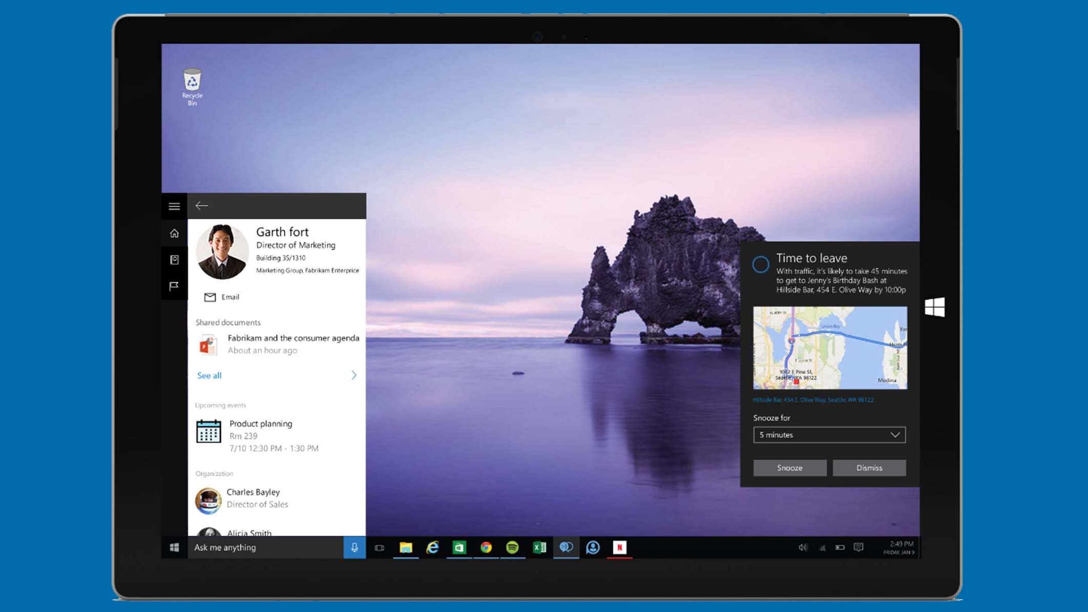 Cortana on Office 365