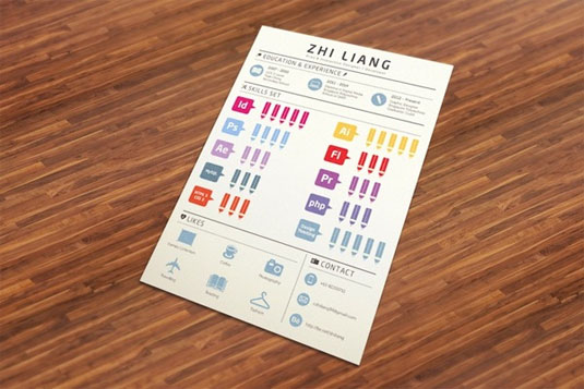 infographic résumé