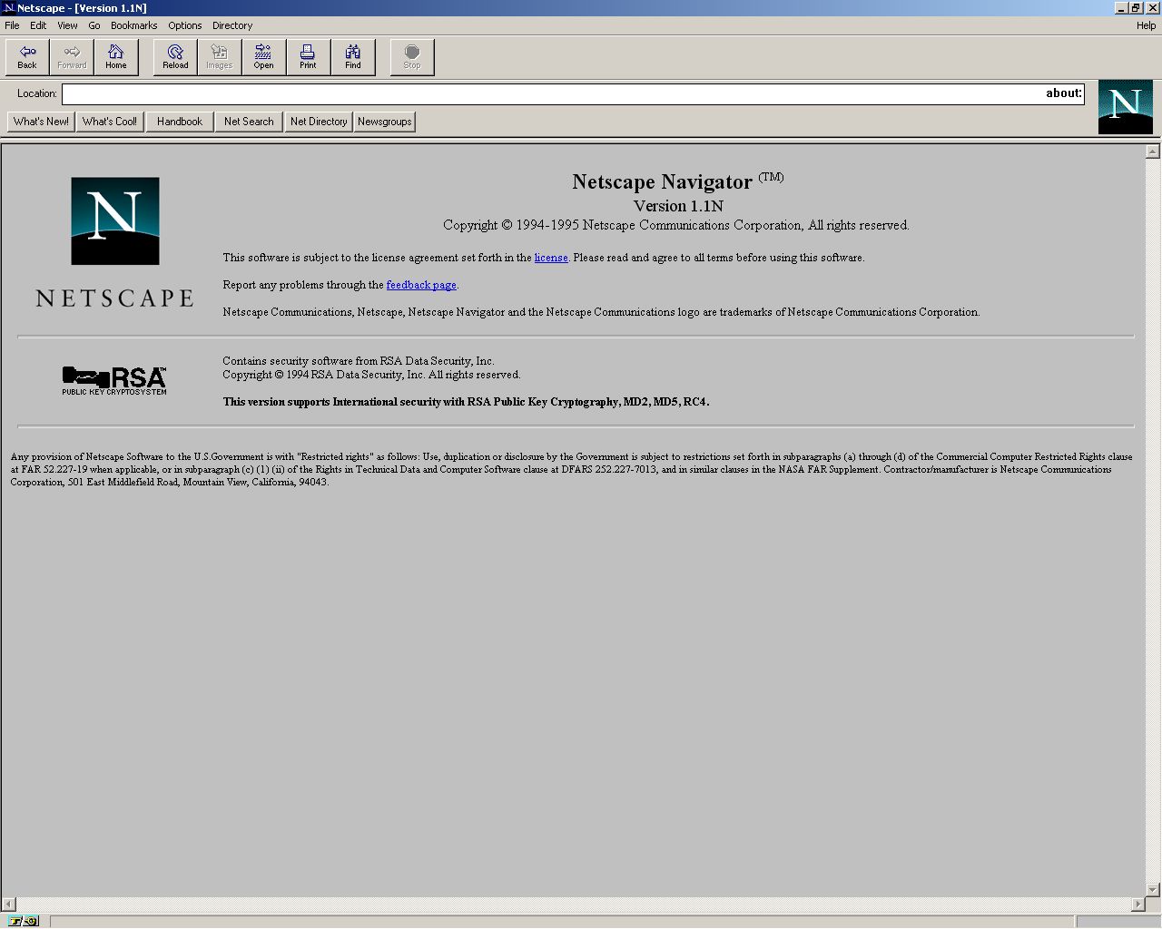 netscape navigator 2009
