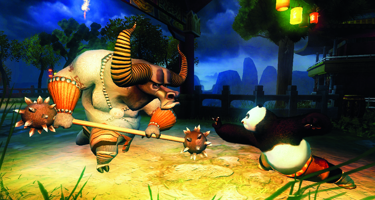 cant get to multiplayer on kung fu panda xbox 360