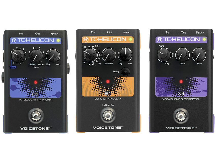 Musikmesse 2011: TC-Helicon introduces new VoiceTone Single pedals