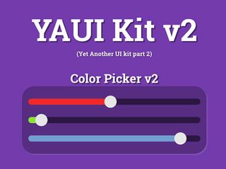 Best free UI kits: YAUI Kit V2